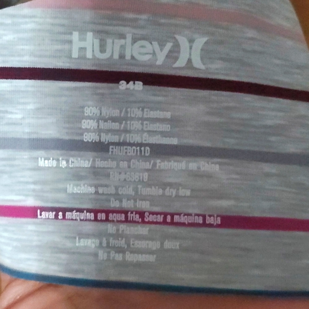 Womens Hurley Bra - Picture 4 of 4